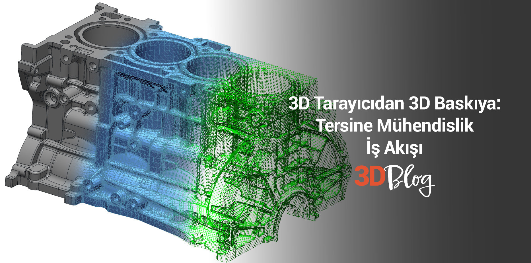 3D Tarayıcıdan 3D Baskıya: Tersine Mühendislik İş Akışı