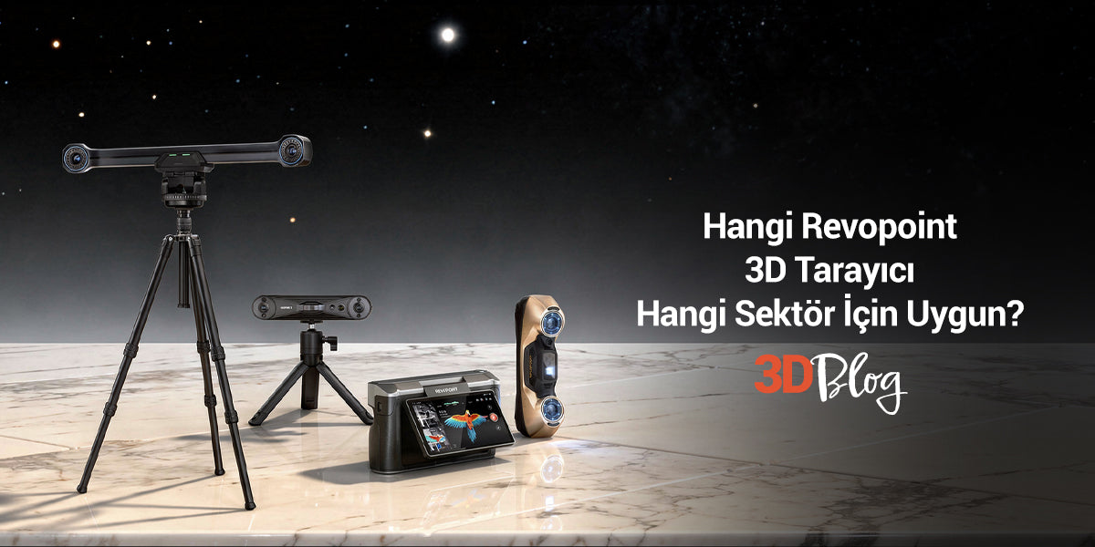 Hangi Revopoint 3D Tarayıcı Hangi Sektör İçin Uygun?
