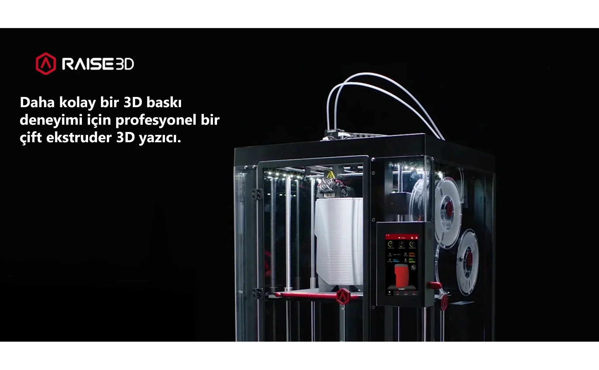 Raise3D Pro 3 & Pro 3 Plus 3D Yazıcı
