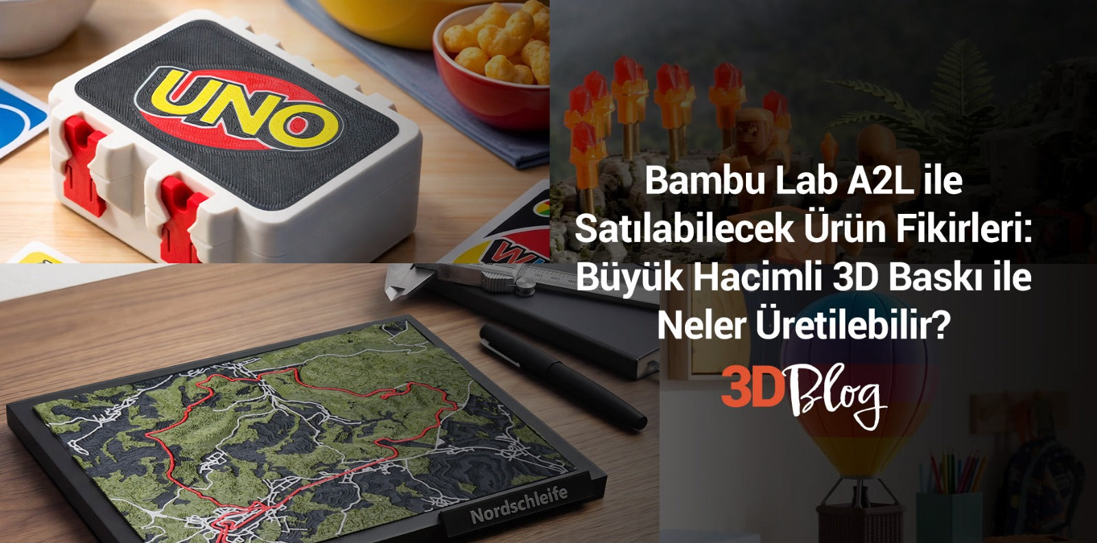 Bambu Lab A2L ile Satılabilecek Ürün Fikirleri: Büyük Hacimli 3D Baskı ile Neler Üretilebilir?