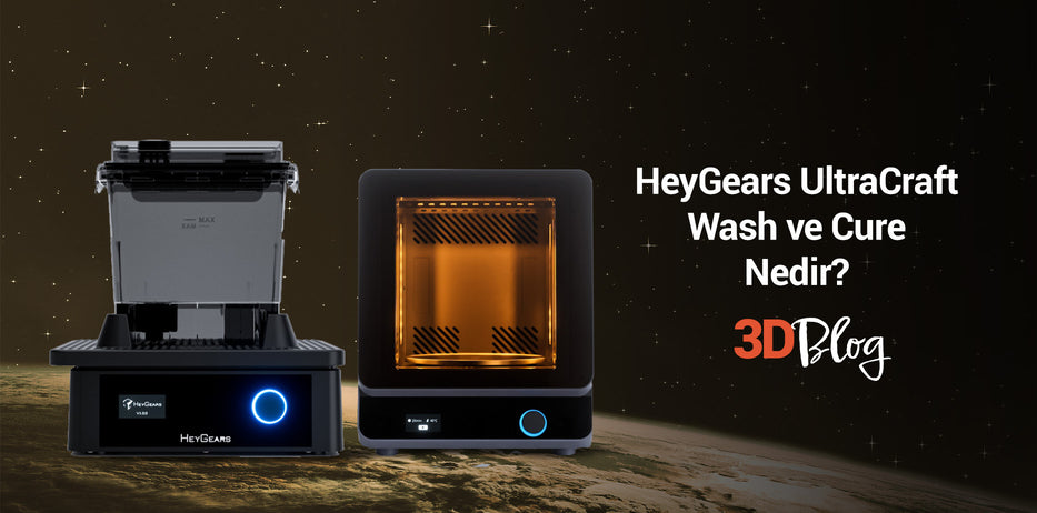 HeyGears UltraCraft Wash ve Cure Nedir? Profesyonel Reçine Baskı Sonrası Süreç Rehberi