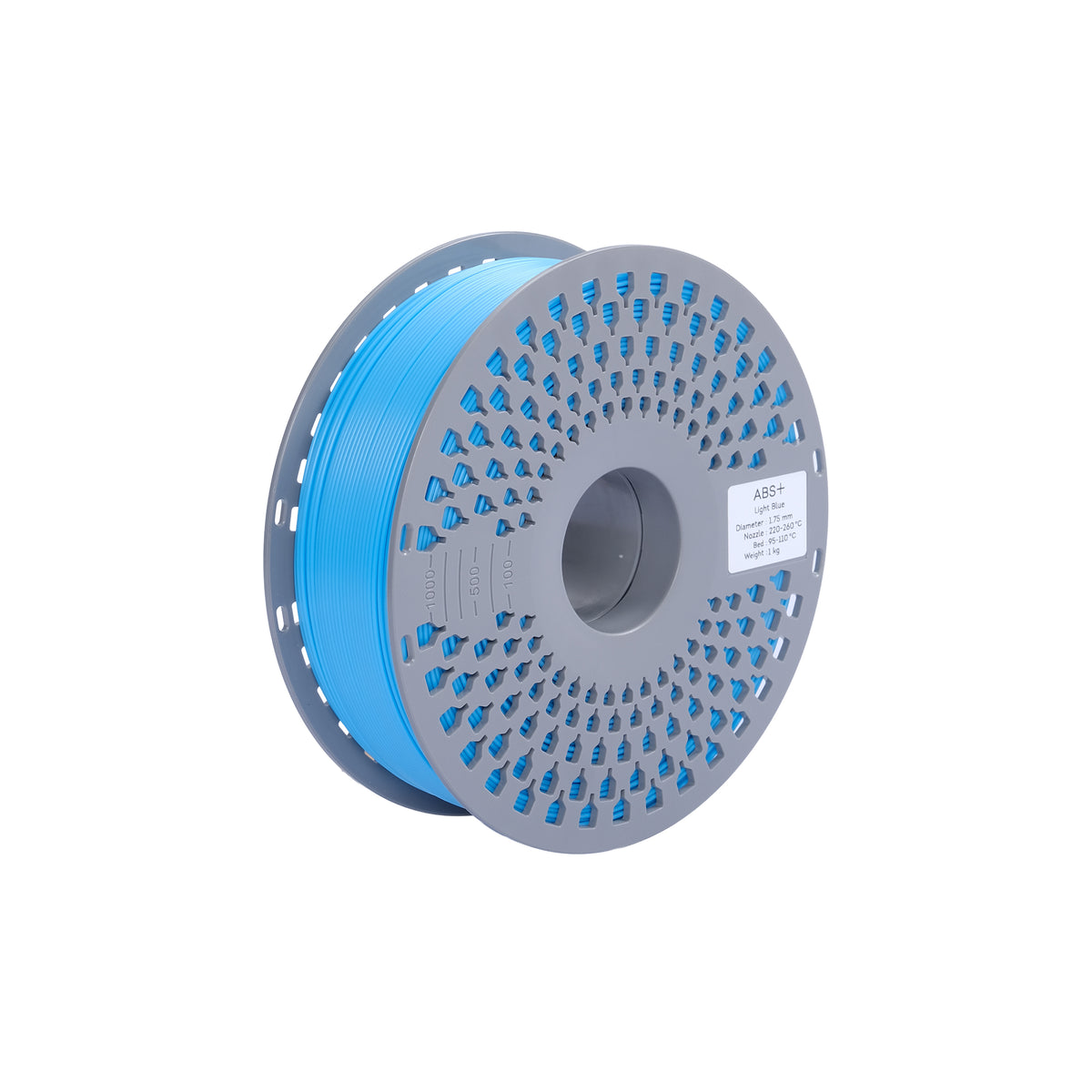 Beta ABS+ Filament Light Blue 1KG