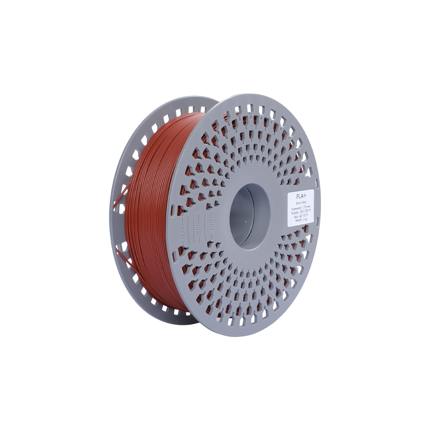 Beta PLA+ Filament Brick Red