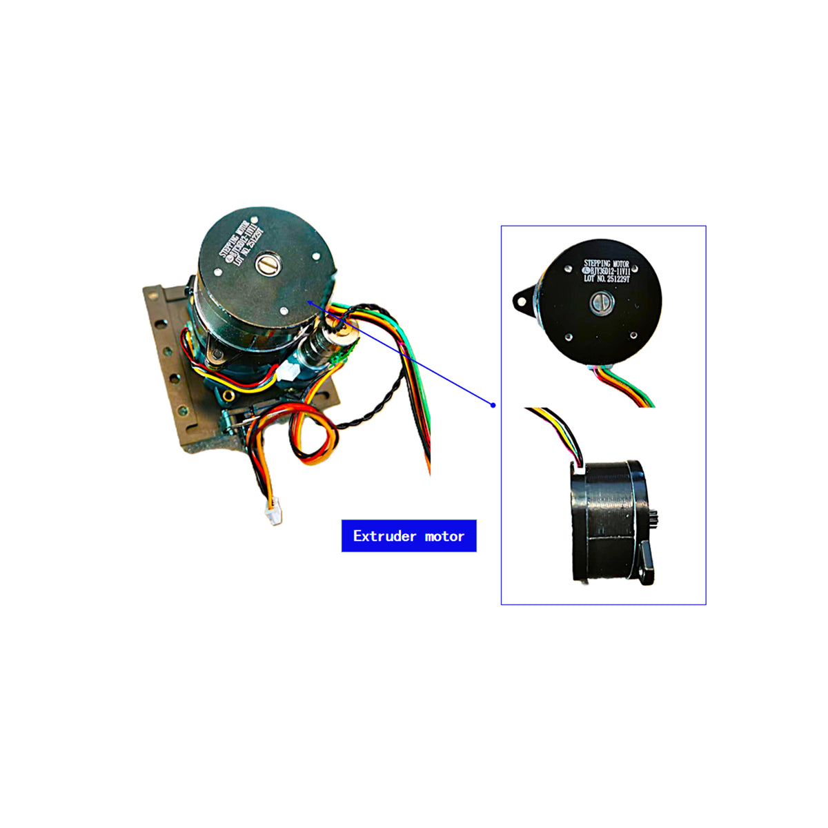 FLASHFORGE Creator 5/5 Pro Extruder Planetary Gear Motor
