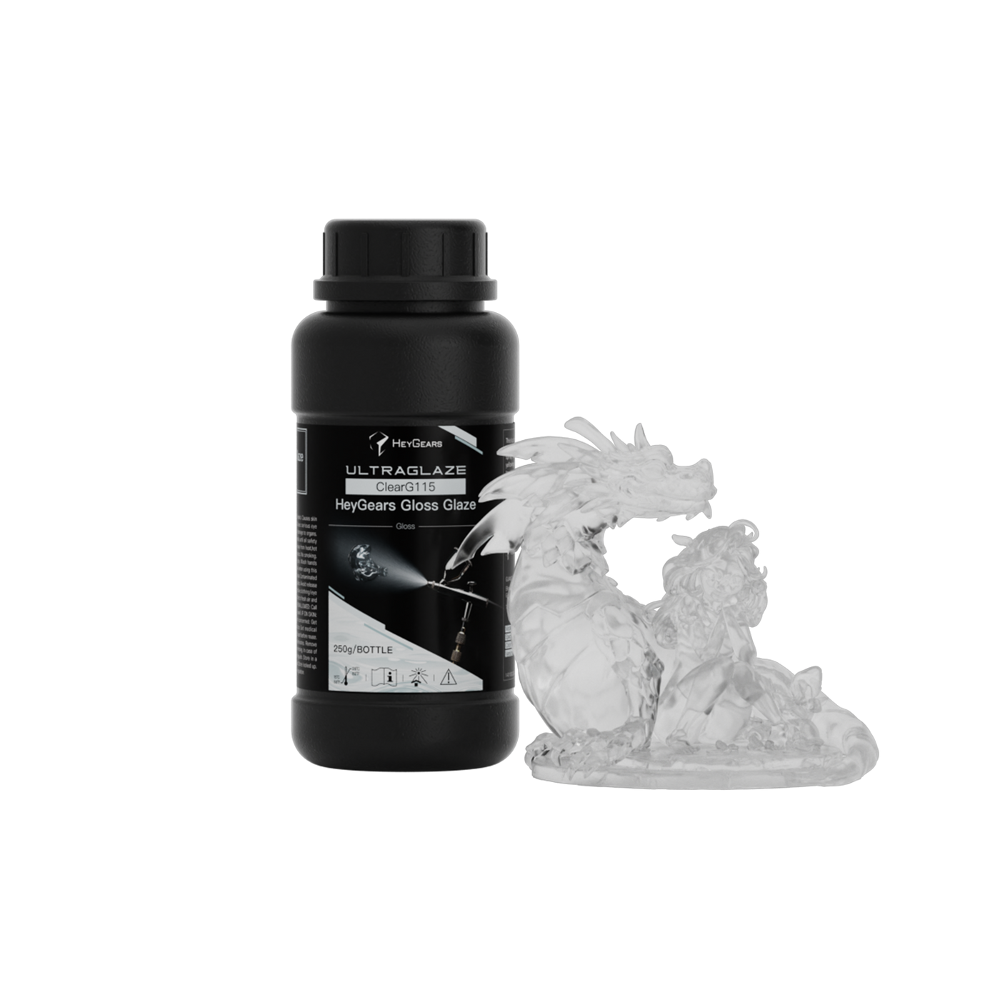HEYGEARS Ultraglaze ClearG115 Gloss Reçine