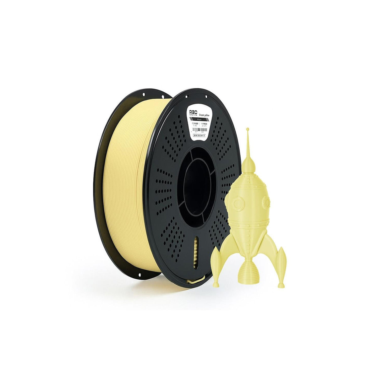 R3D PLA+ Filament Cream Yellow