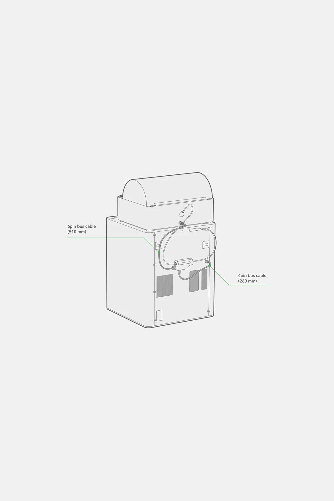 Bambu Lab Bambu Bus Cable - 6pin P1P-P1S-X1C-X1E