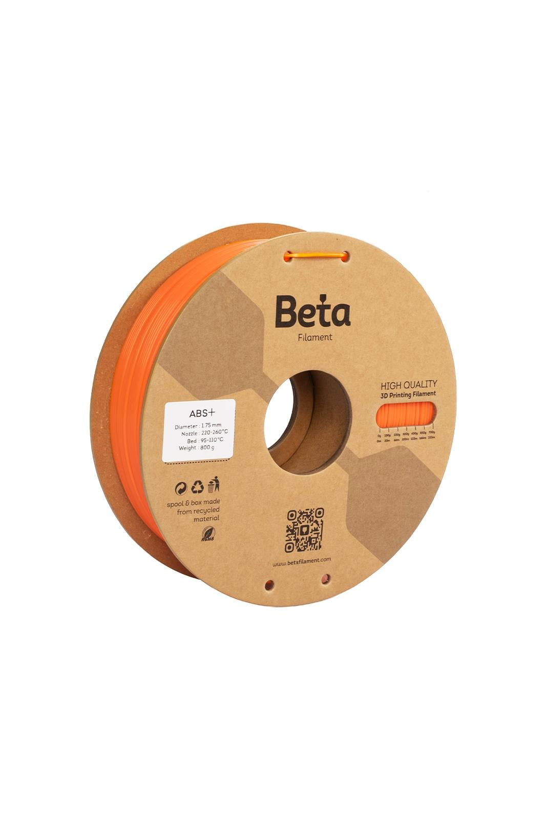 Beta ABS+ Filament Orange