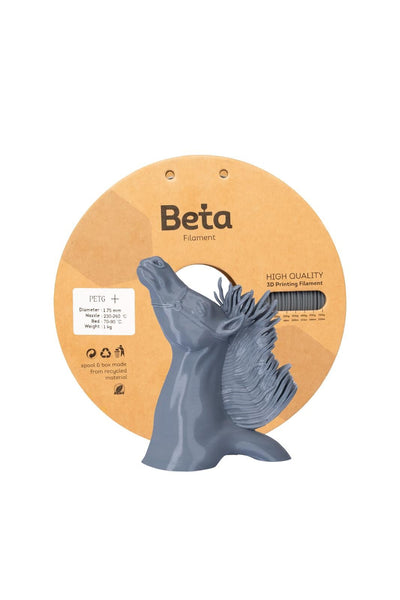 Beta PETG+ Filament Grey