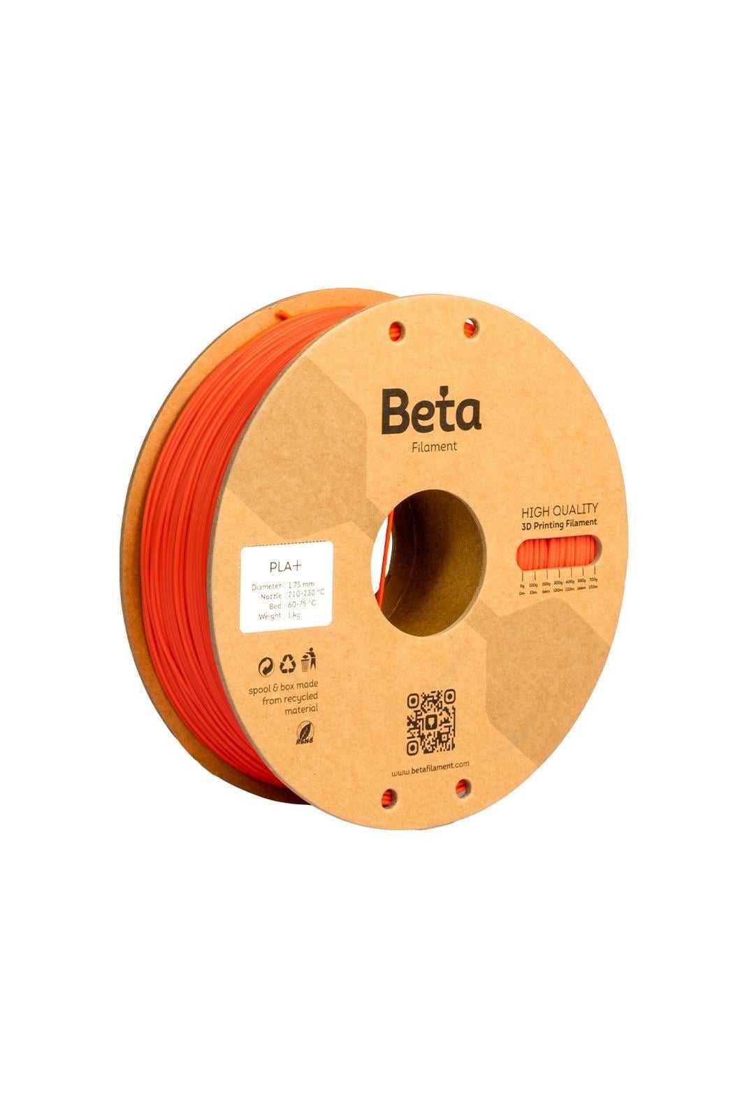 Beta PLA+ Filament Coral Orange