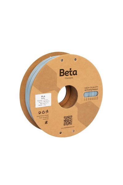 Beta PLA Marble Filament Blue Gray