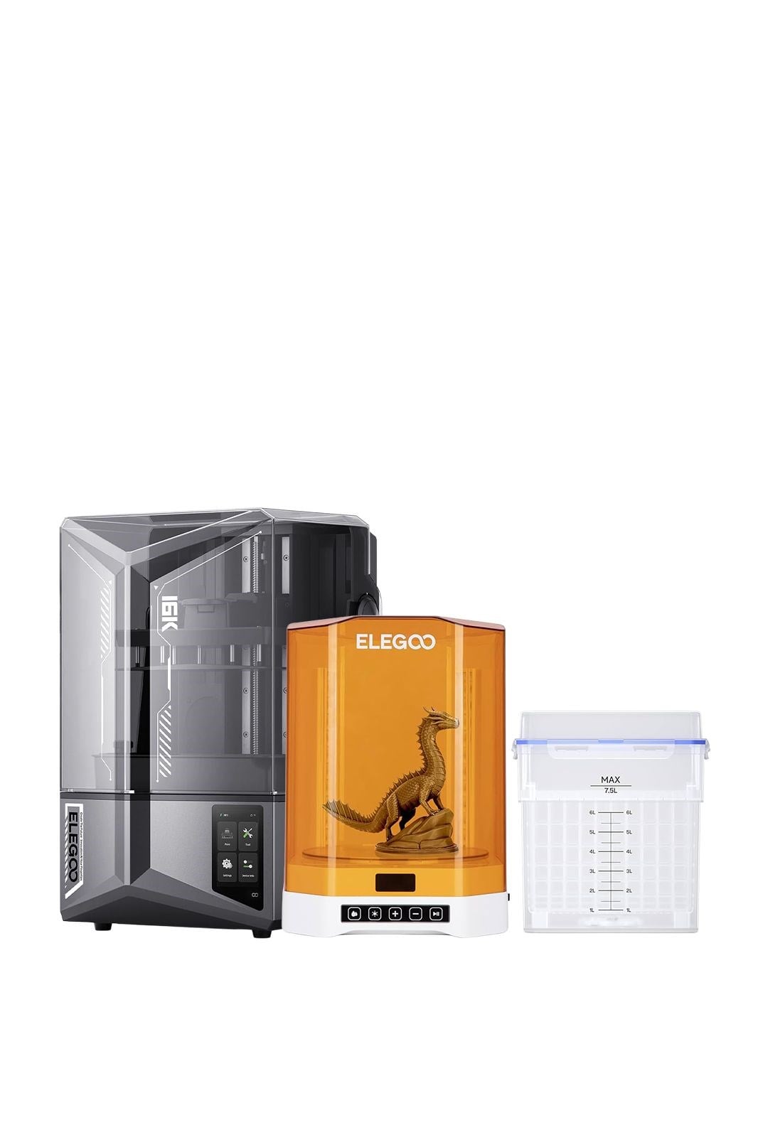 ELEGOO Saturn 4 Ultra 16K & Mercury Bundle – 3D Tekno Market