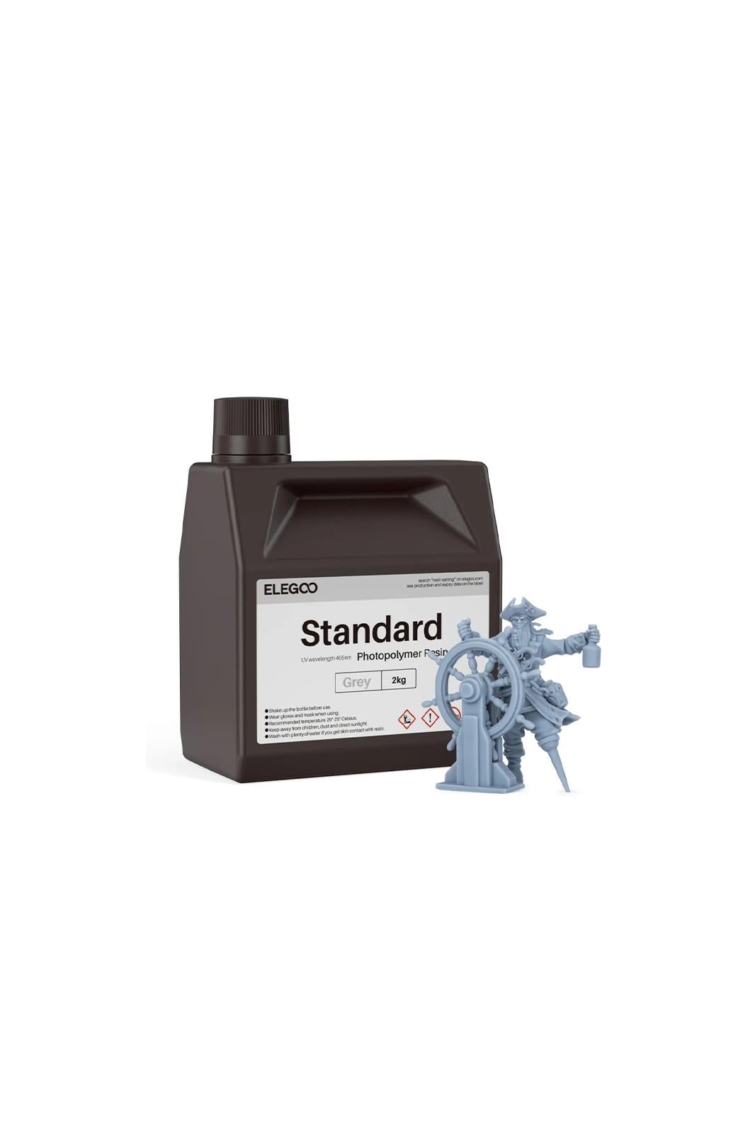 ELEGOO Standard Resin 2KG Grey