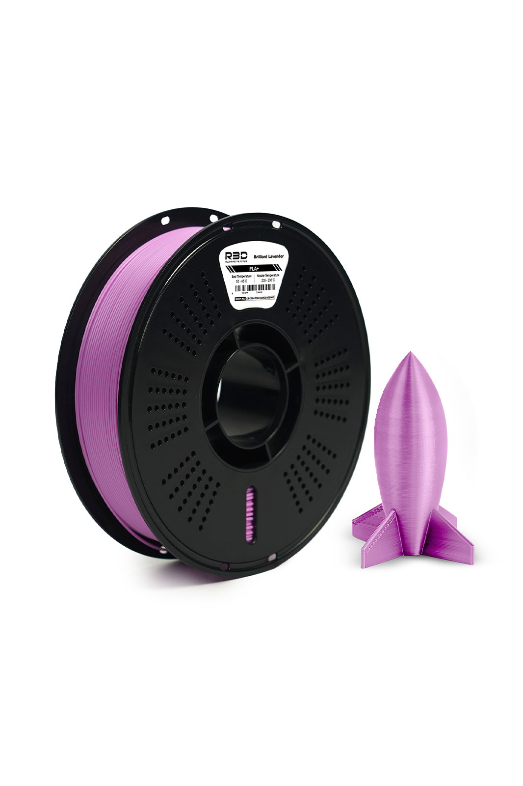 R3D PLA+ Filament Brilliant Lavender