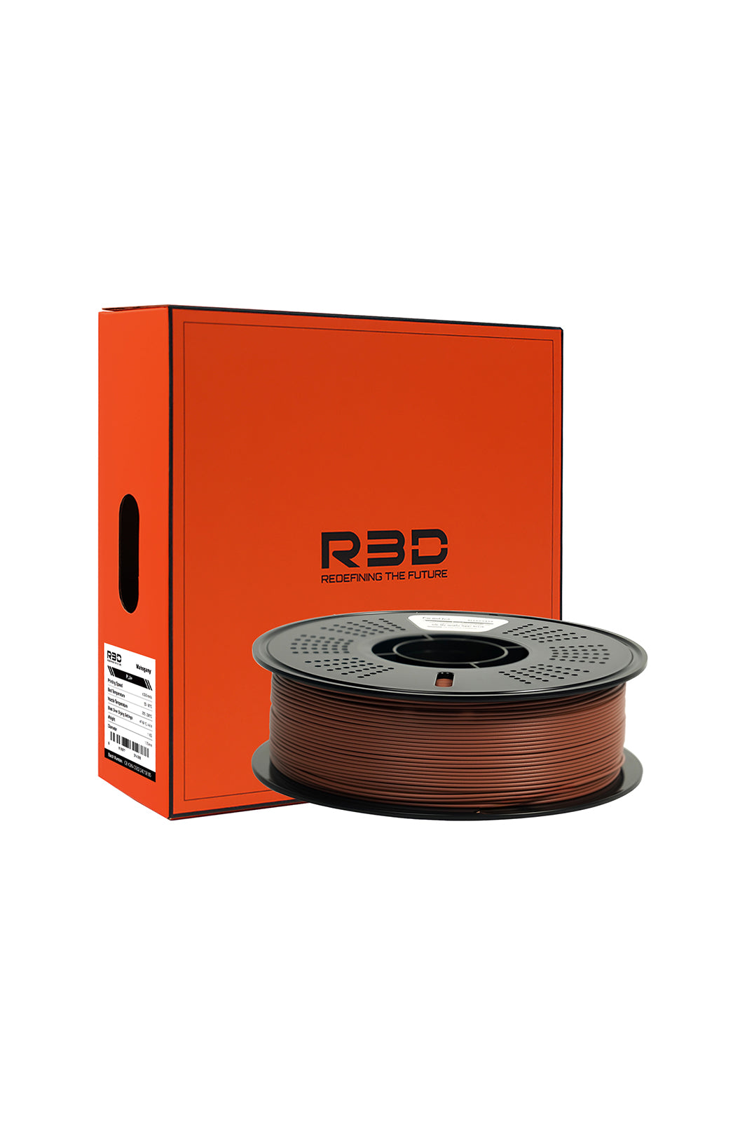 R3D PLA+ Filament Mahogany