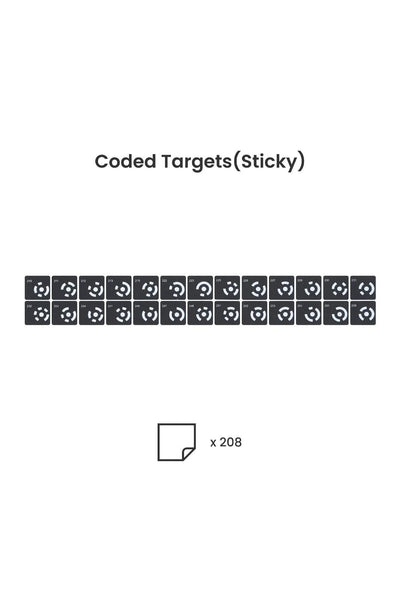 Revopoint Coded Targets (Sticky)