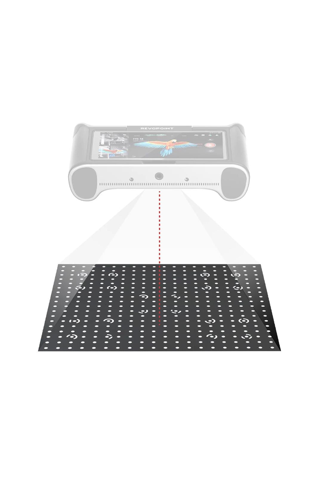 Revopoint Glass Substrate with a High-Precision Coded Calibration Surface for MetroX