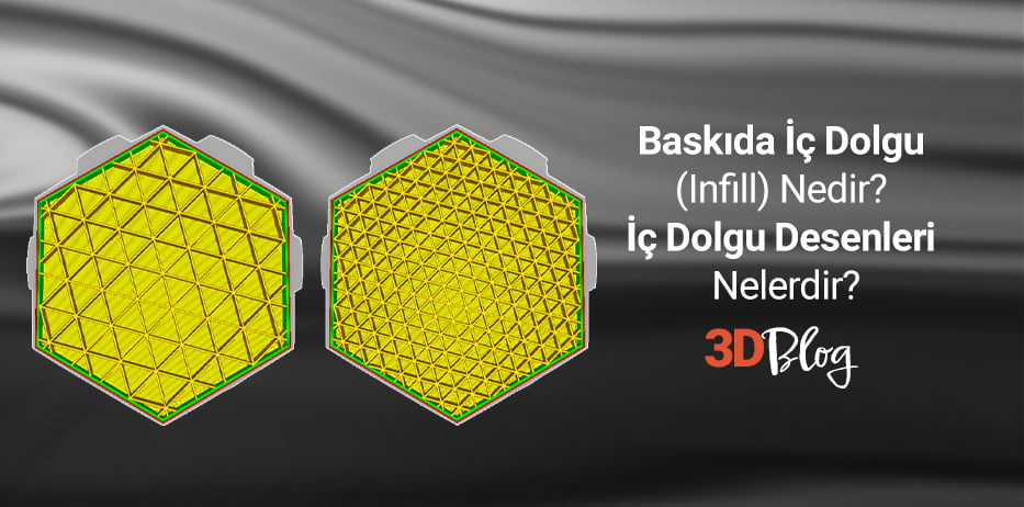 3D Baskıda İç Dolgu (Infill) Nedir? İç Dolgu Desenleri Nelerdir?