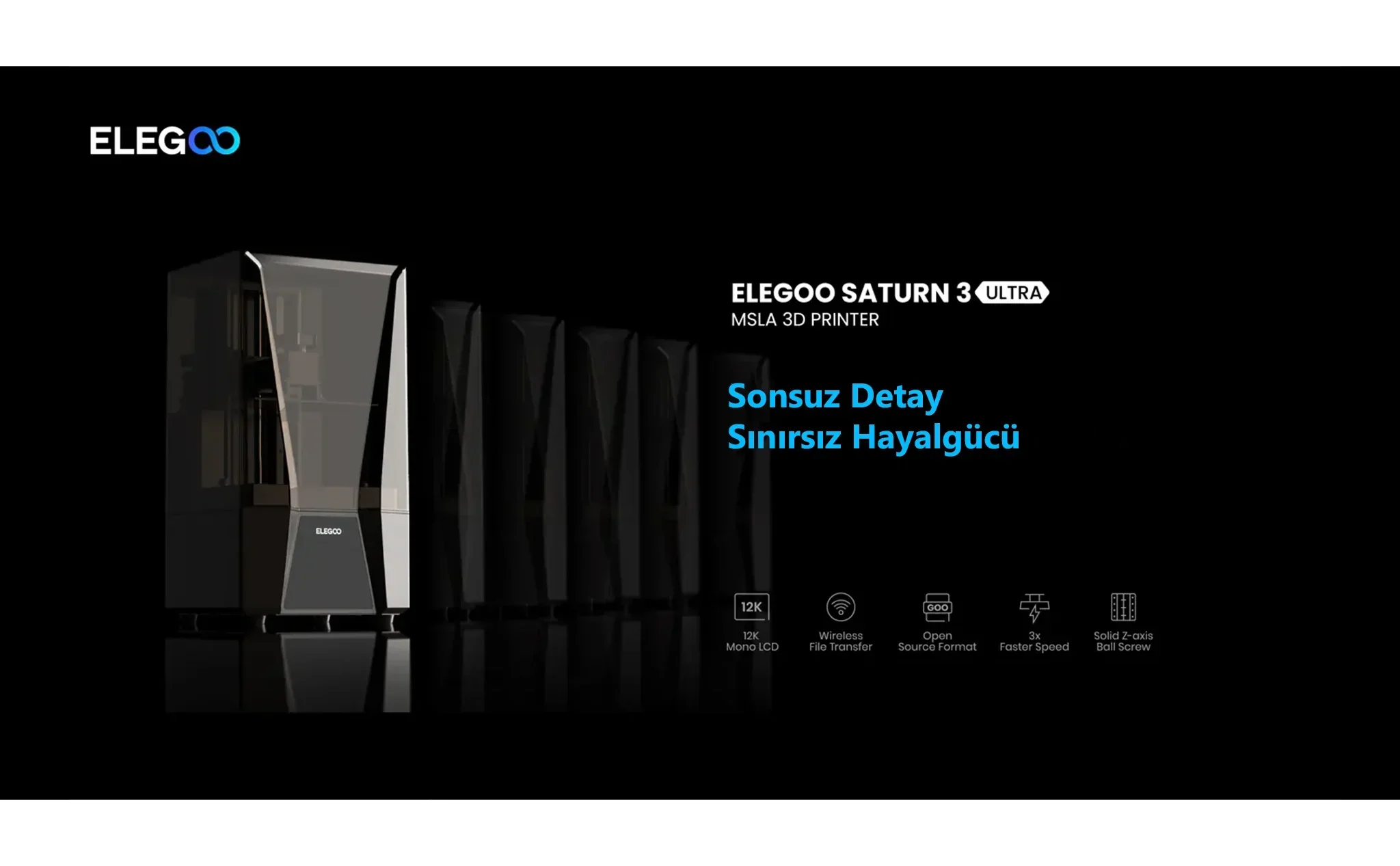 Elegoo Saturn 3 Ultra 3D Yazıcı