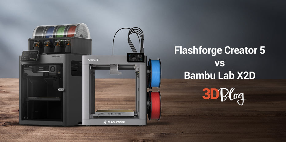 Flashforge Creator 5 vs Bambu Lab X2D: Çok Malzemeli 3D Baskıda Hangisi Daha Mantıklı? (2026)