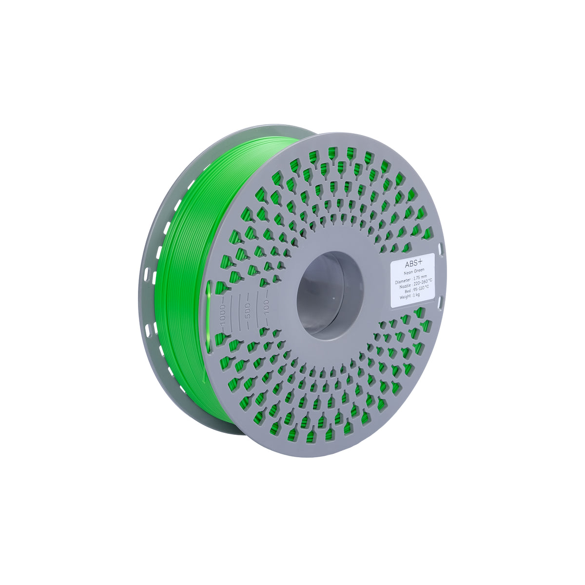 Beta ABS+ Filament Neon Green 1KG