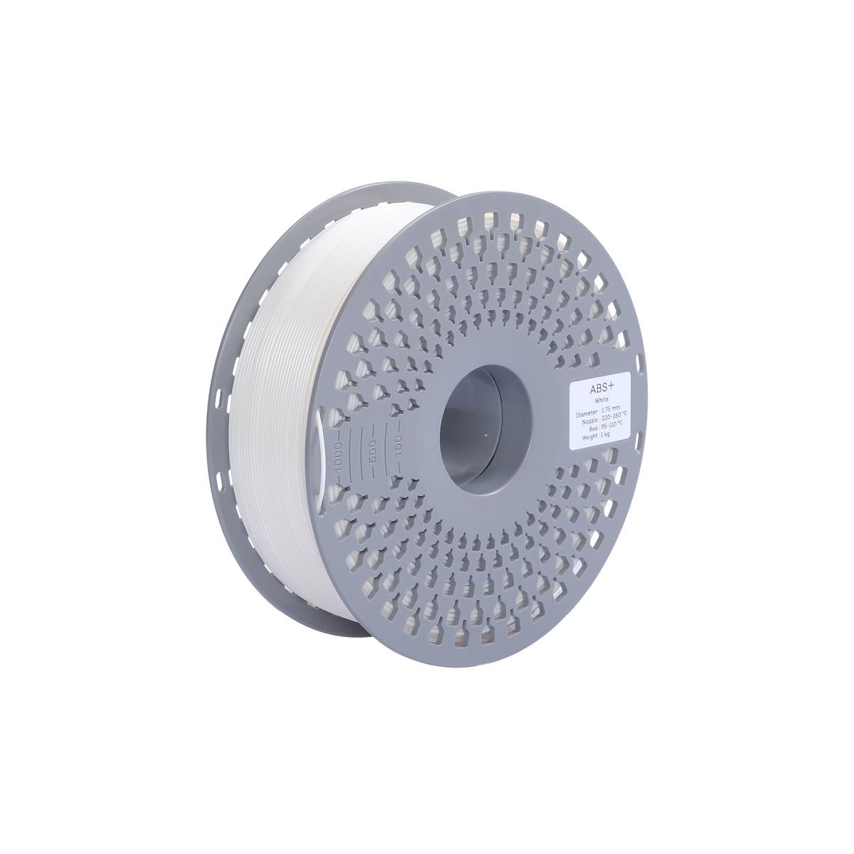 Beta ABS+ Filament White 1KG