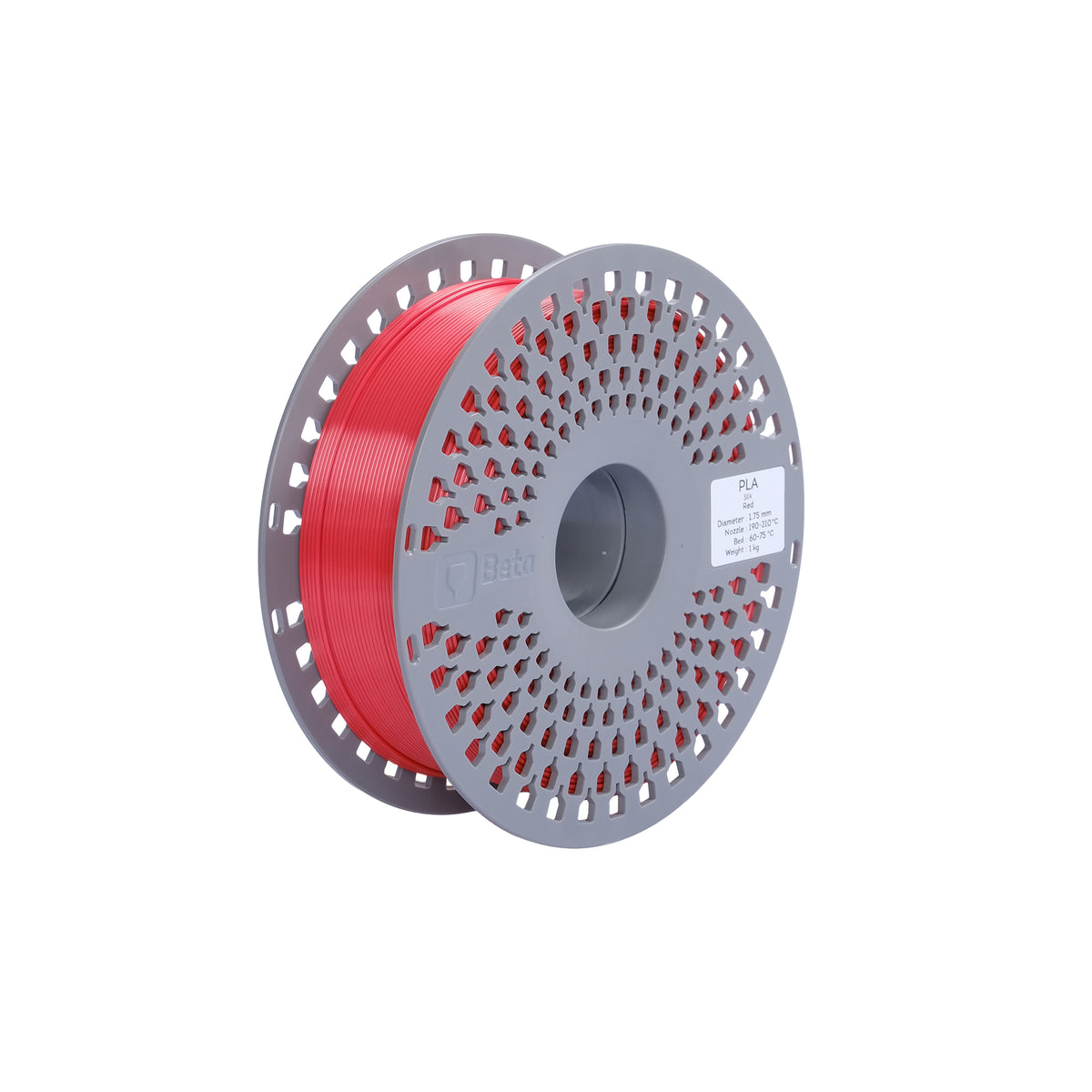 Beta PLA-Silk Filament Red