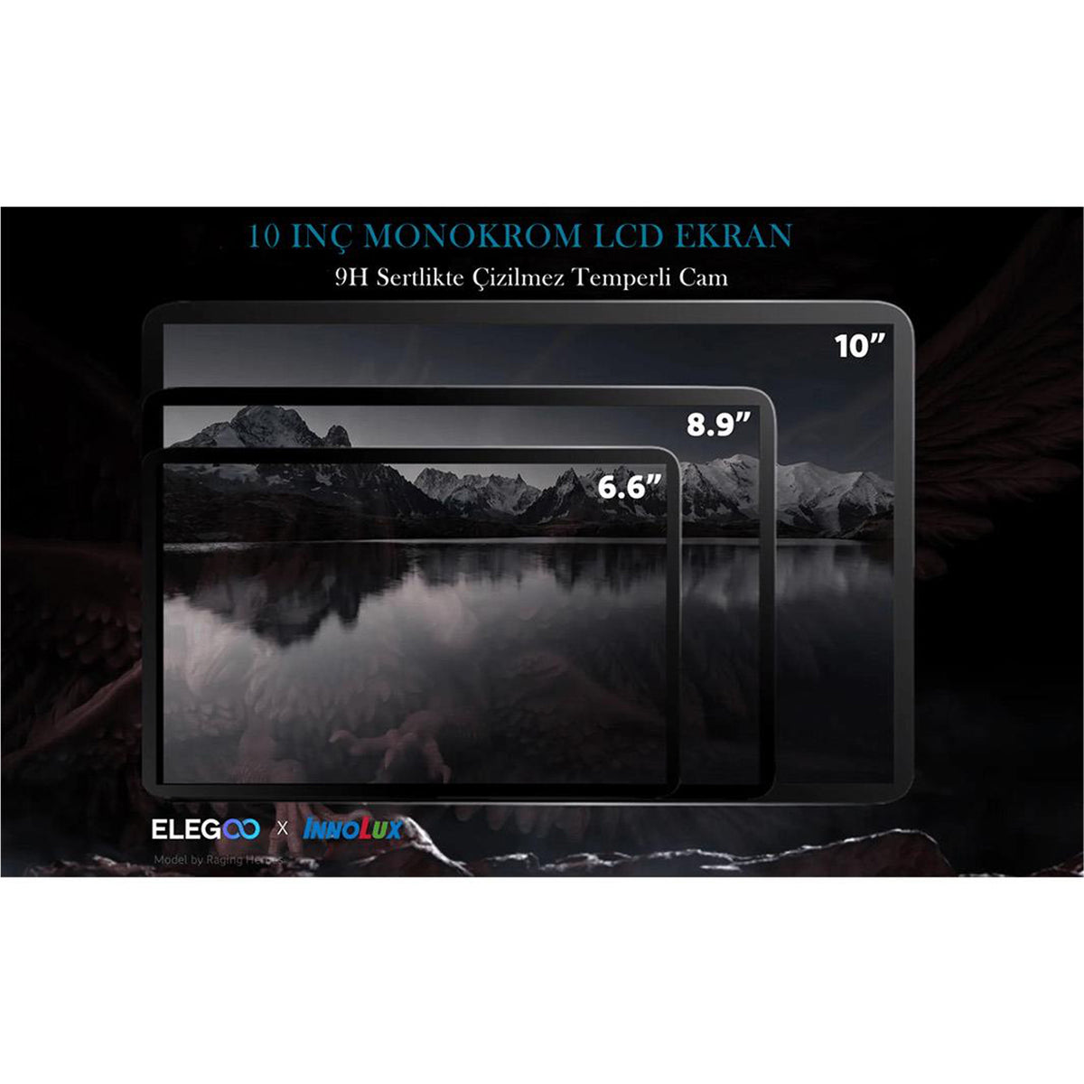 ELEGOO Saturn 2 8K 3D Yazıcı