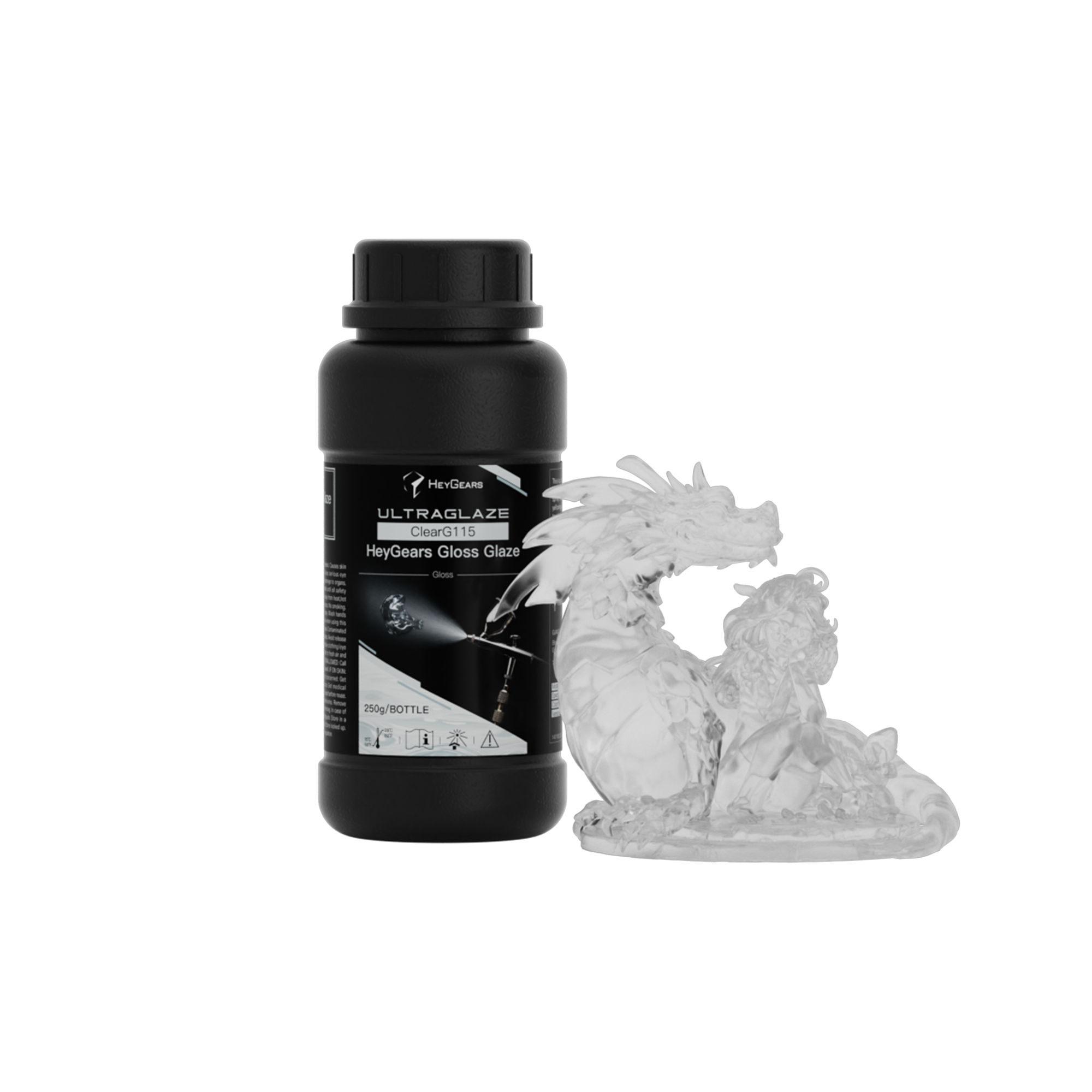 HEYGEARS Ultraglaze ClearG115 Gloss Reçine