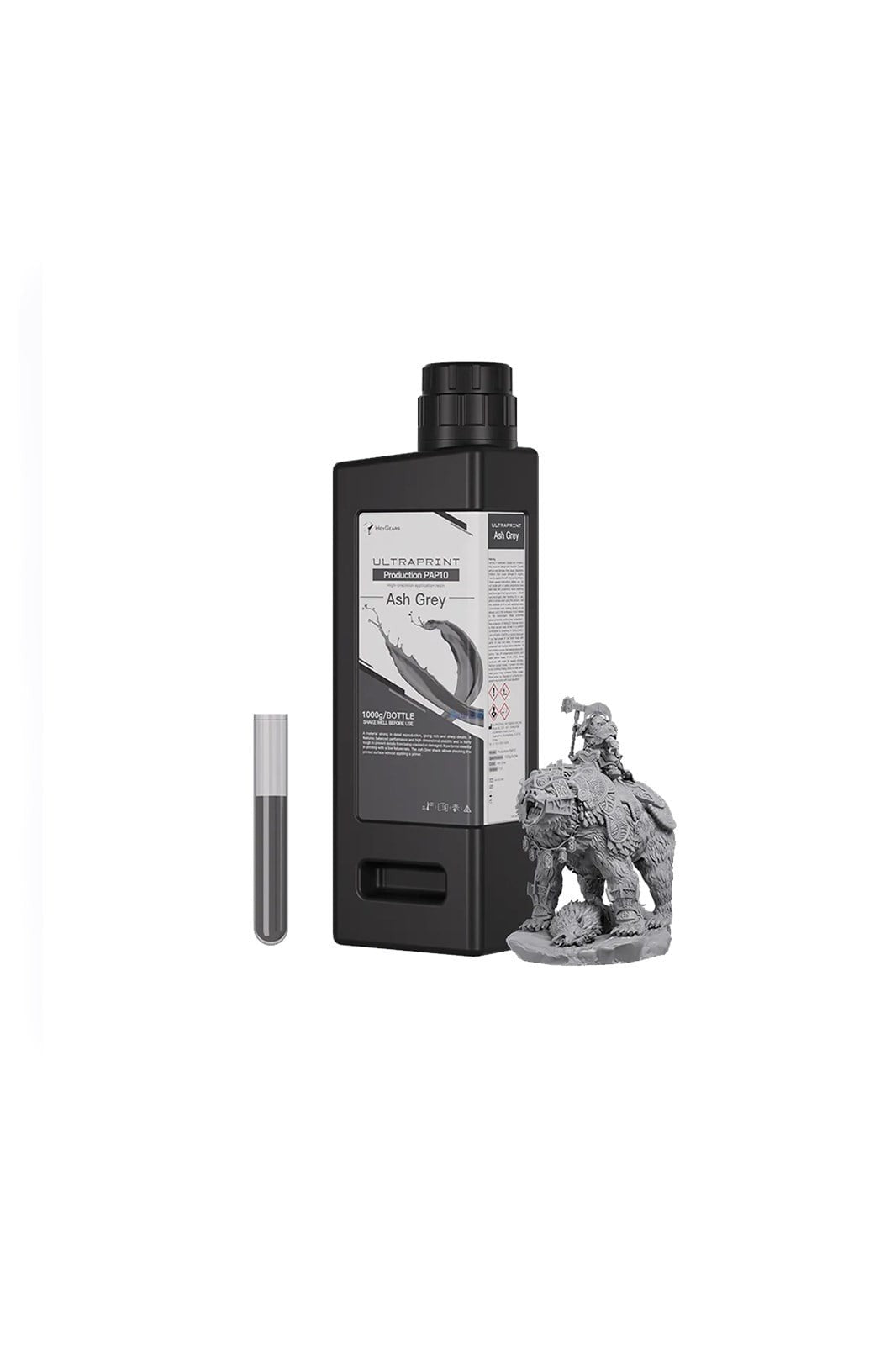 HEYGEARS Ultraprint PAP10 Ash Grey Reçine
