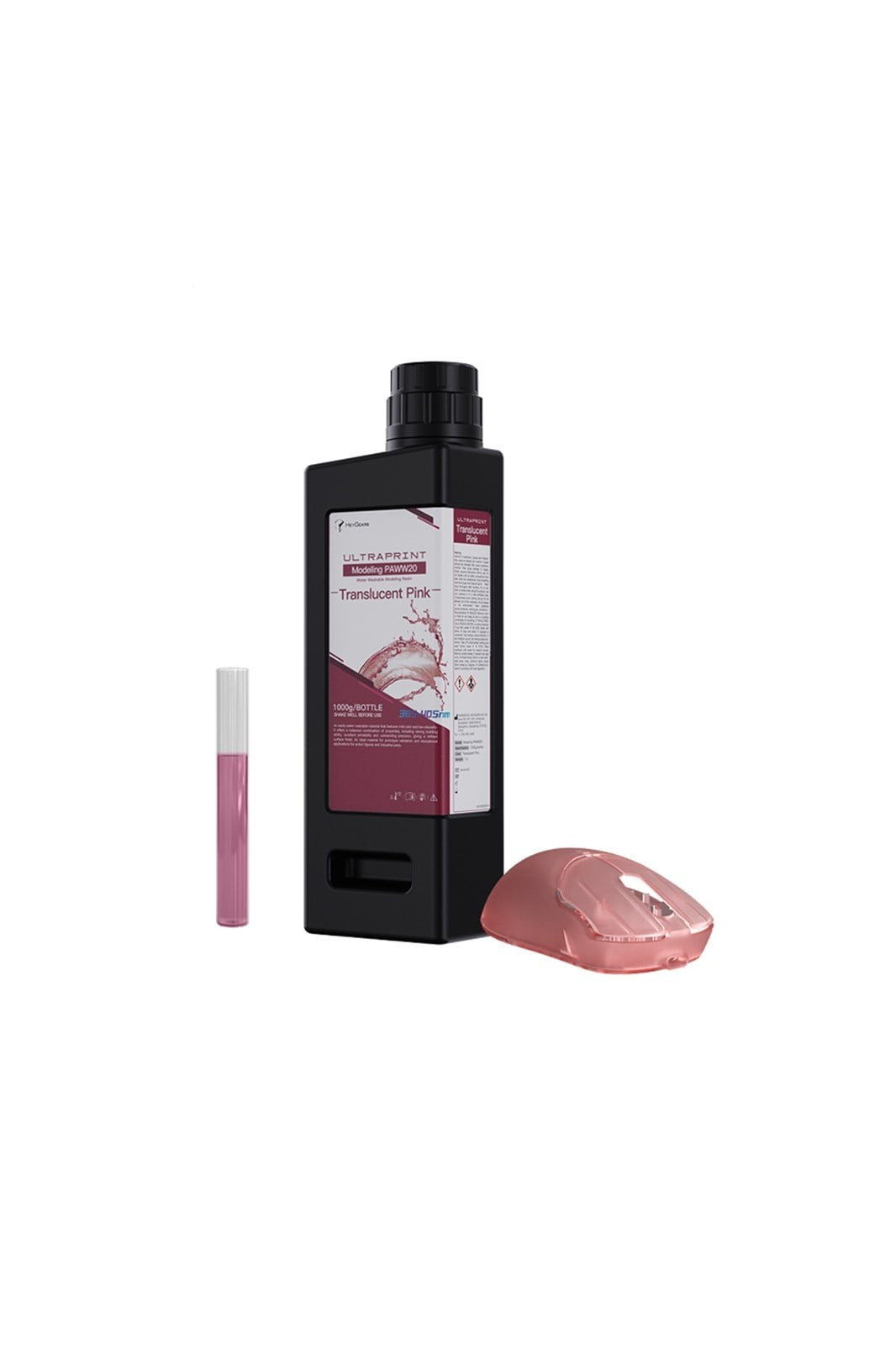 HEYGEARS Ultraprint PAWW20 Translucent Pink Reçine