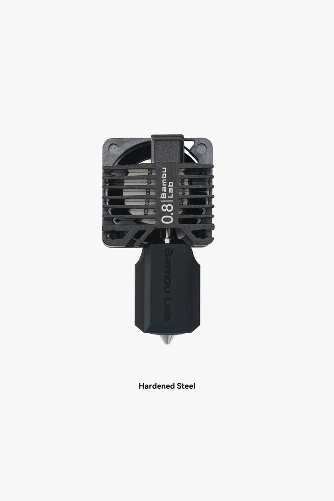 Bambu Lab Complete Hotend Assembly With Hardened Steel Nozzle 0.8 mm  X1E