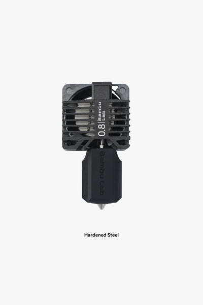 Bambu Lab Complete Hotend Assembly With Hardened Steel Nozzle 0.8 mm  X1E