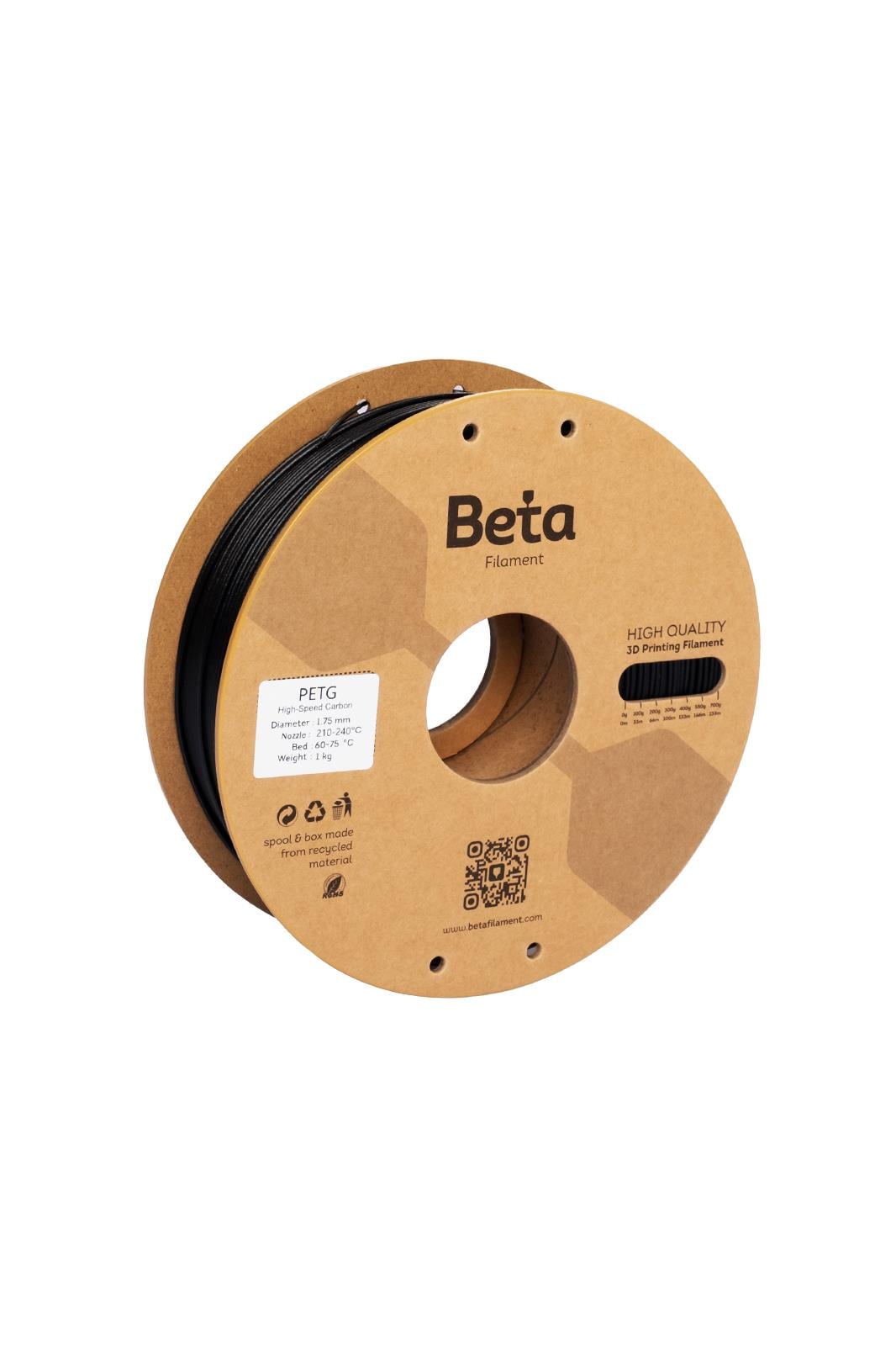 Beta PETG High-Speed Carbon Black