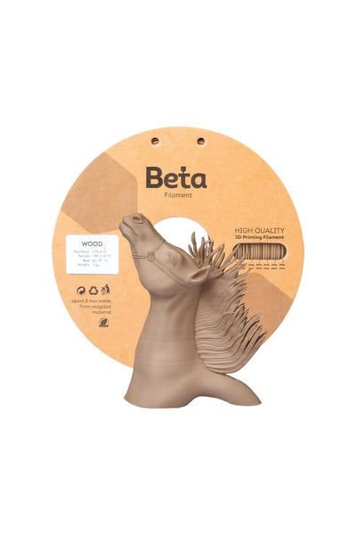 Beta PLA+ Filament Dark Wood