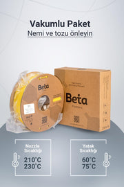 Beta PLA High-Speed Filament Cyber Yellow