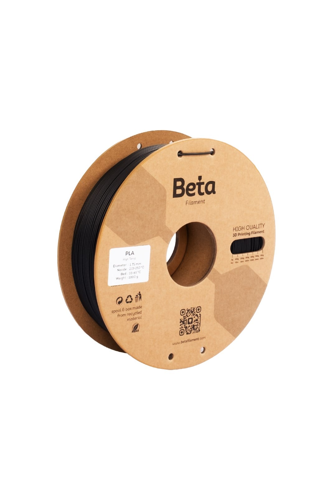 Beta PLA High Temp Black