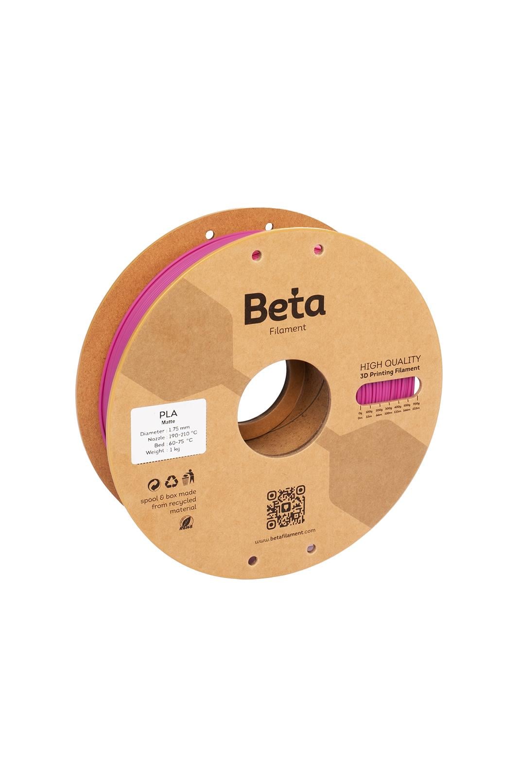 Beta PLA-Matte Filament Peach