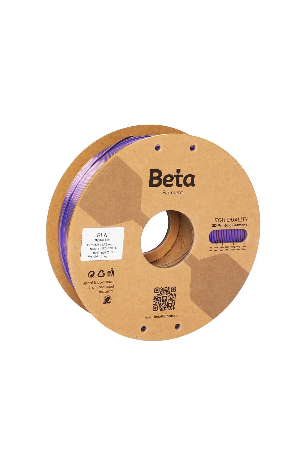Beta PLA-Mystic Silk Filament Gold Copper Purple