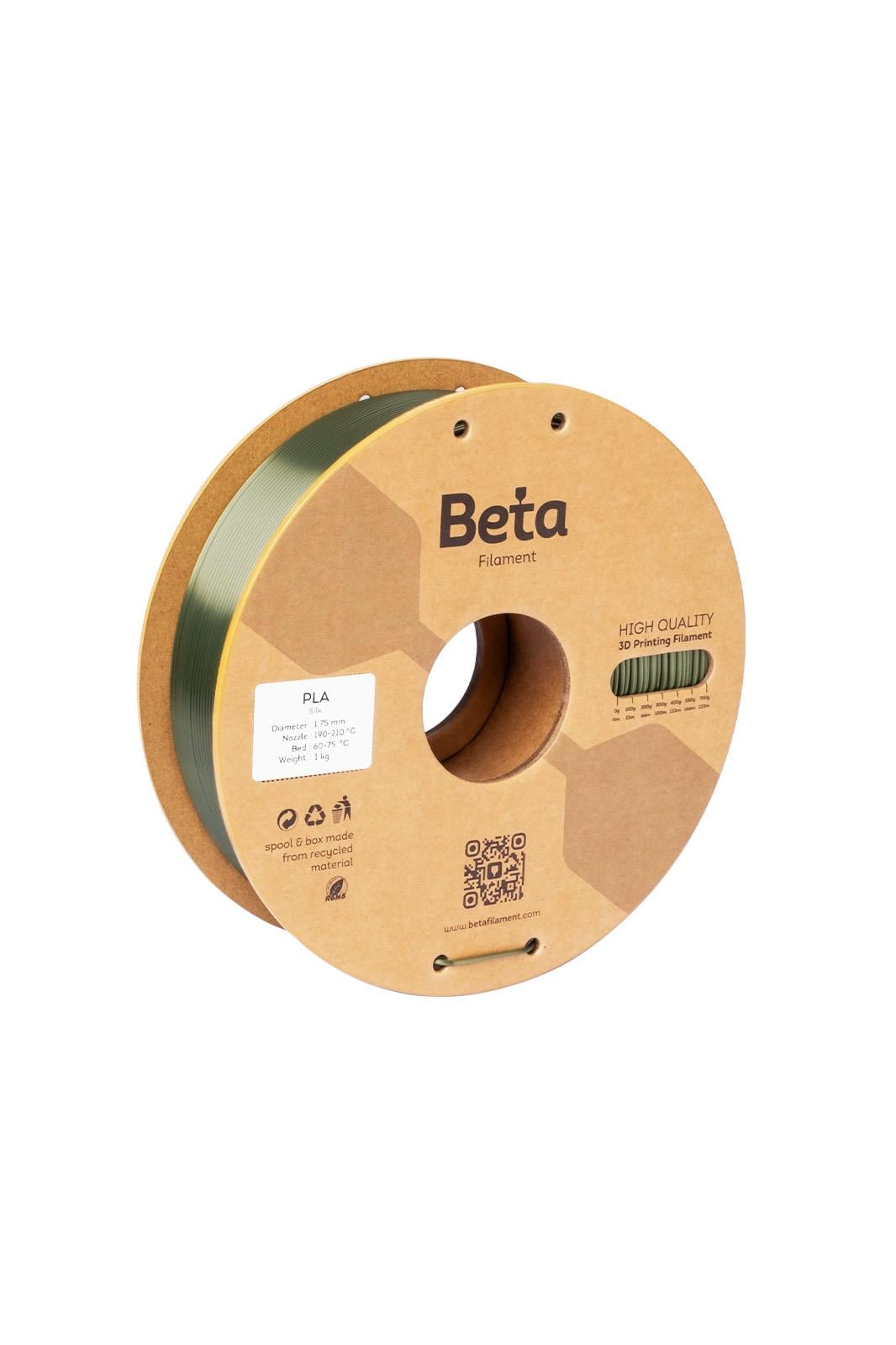 Beta PLA-Silk Filament Bronze