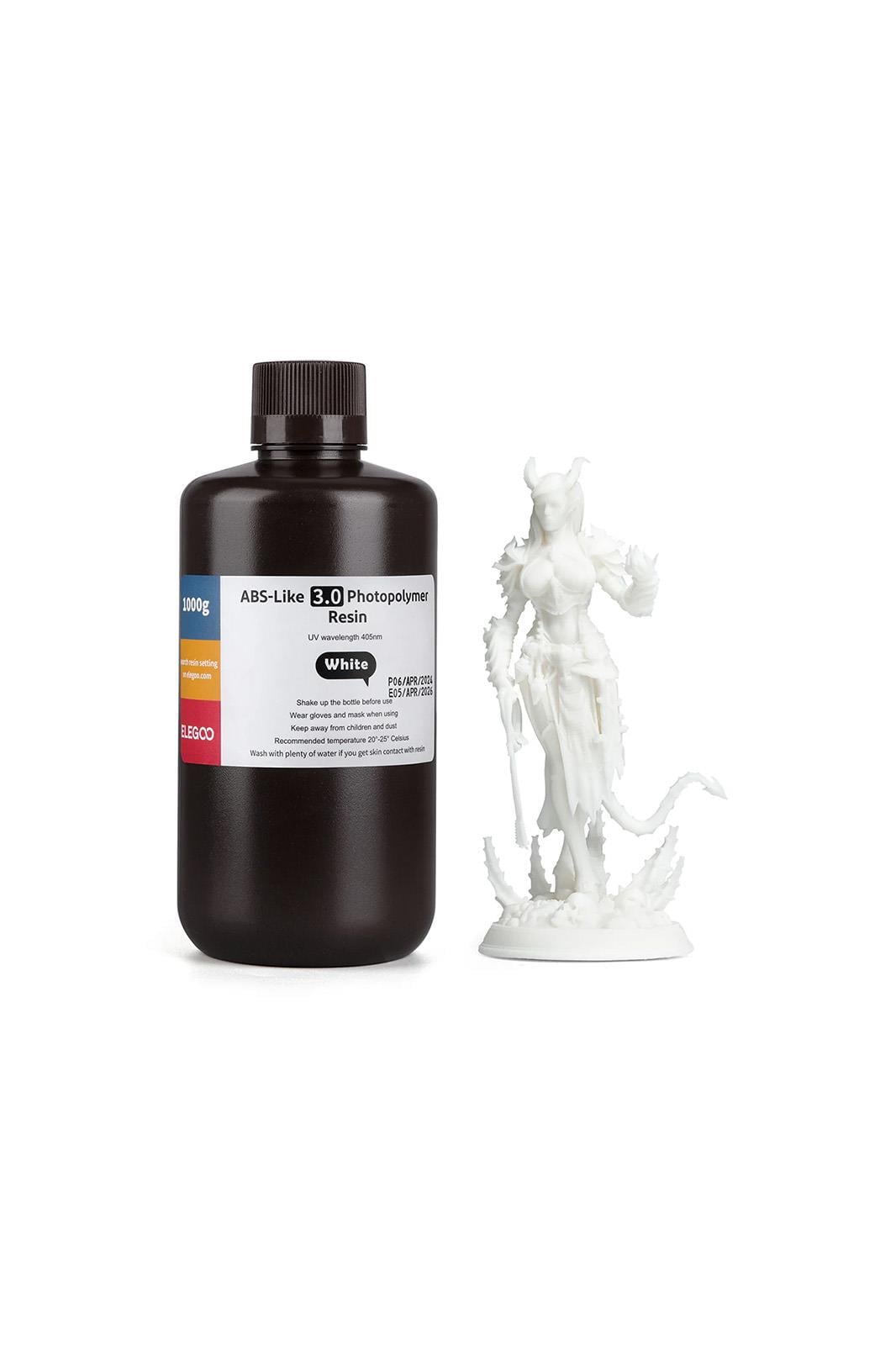 Elegoo ABS-like 3.0 resin 1KG White