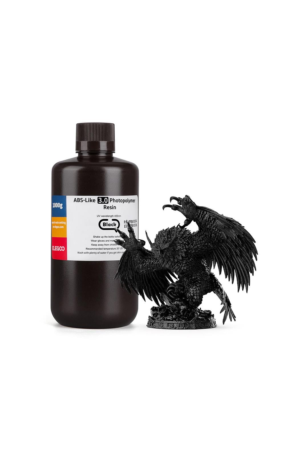 Elegoo ABS-like 3.0 resin 1KG Black