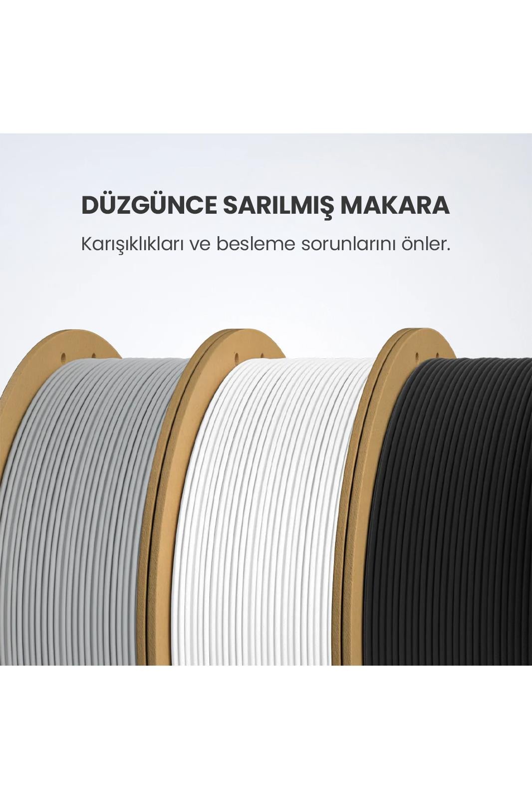 ELEGOO PLA Matte Filament White