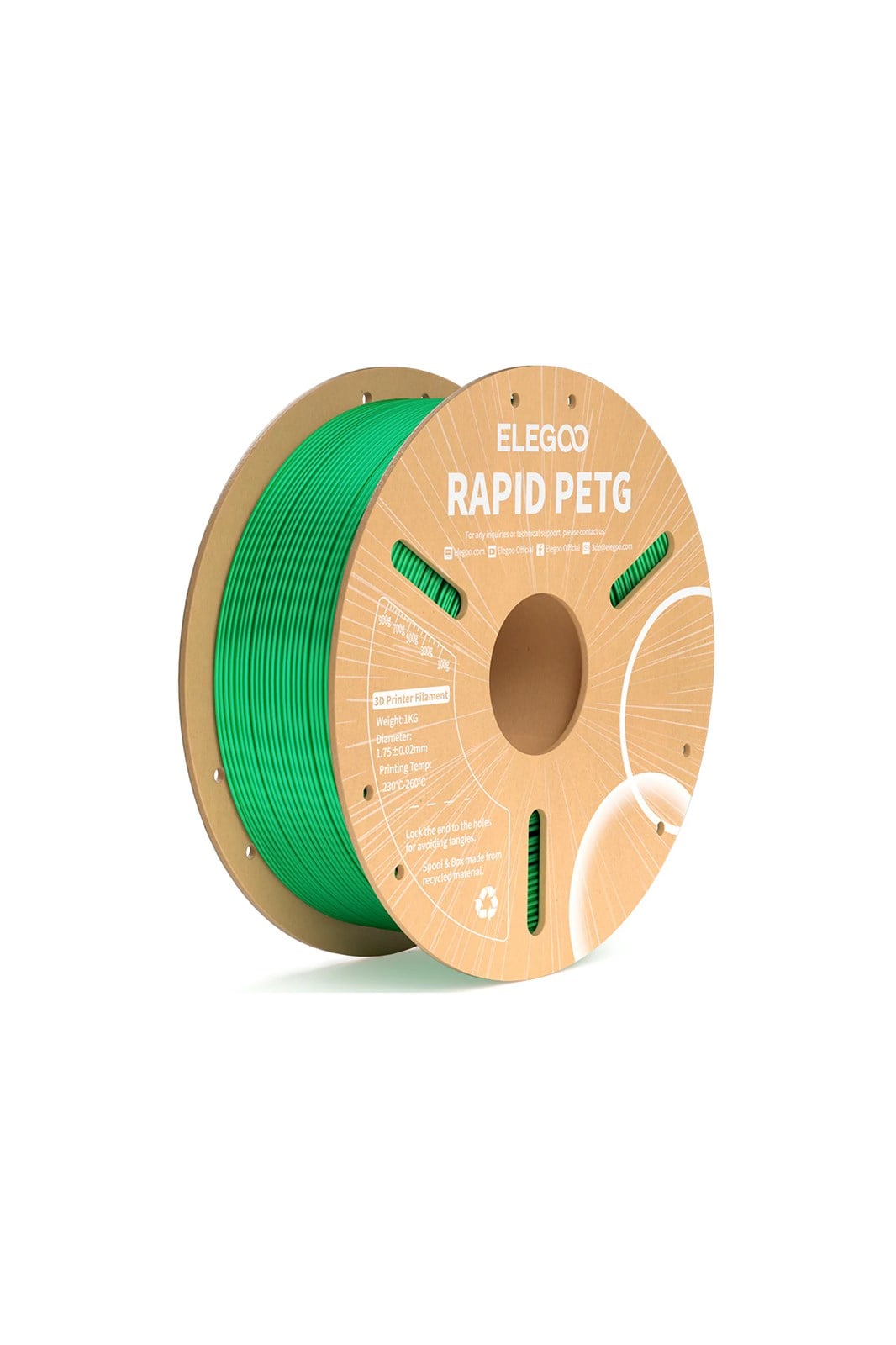 ELEGOO Rapid PETG Filament Green