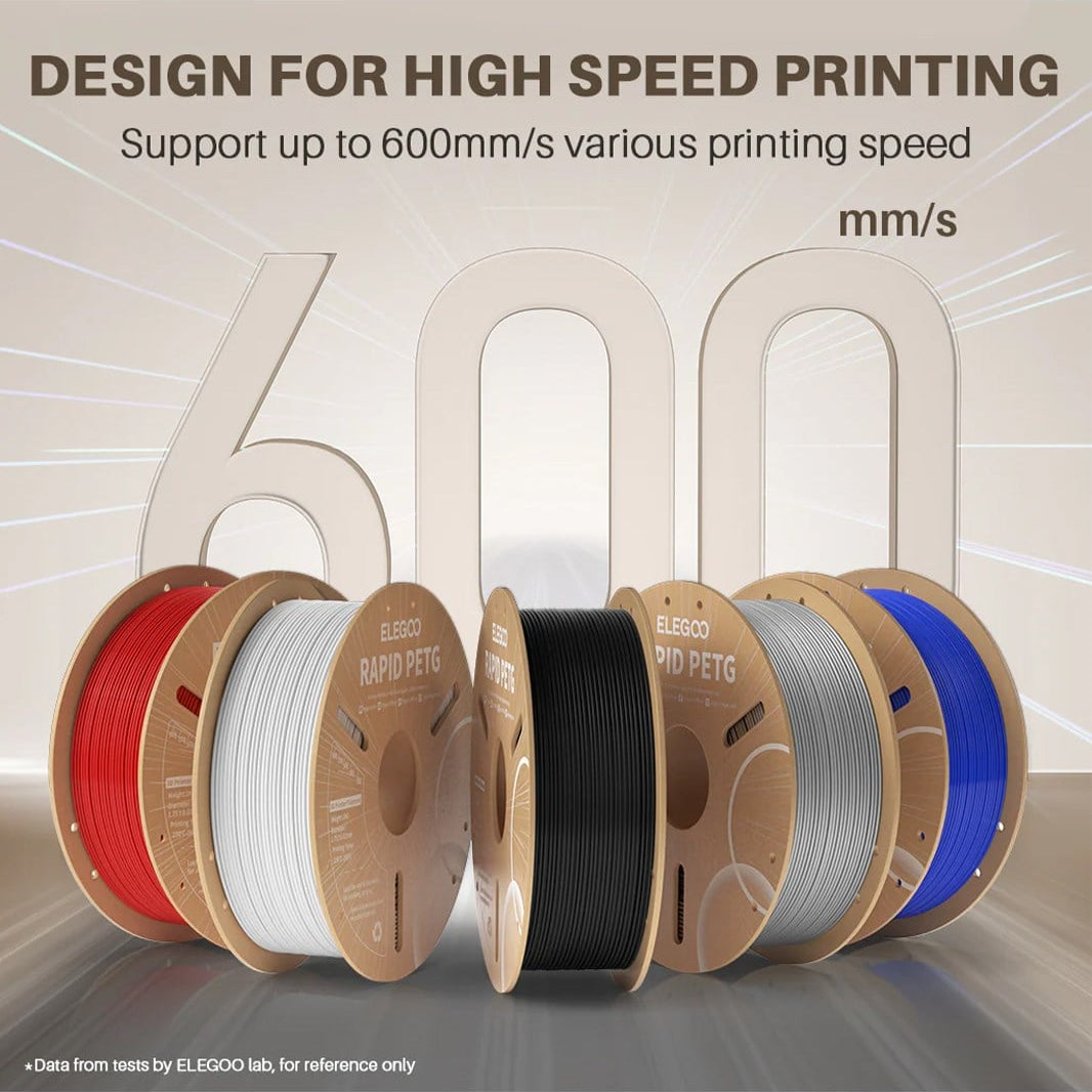 ELEGOO Rapid PETG Filament Silver