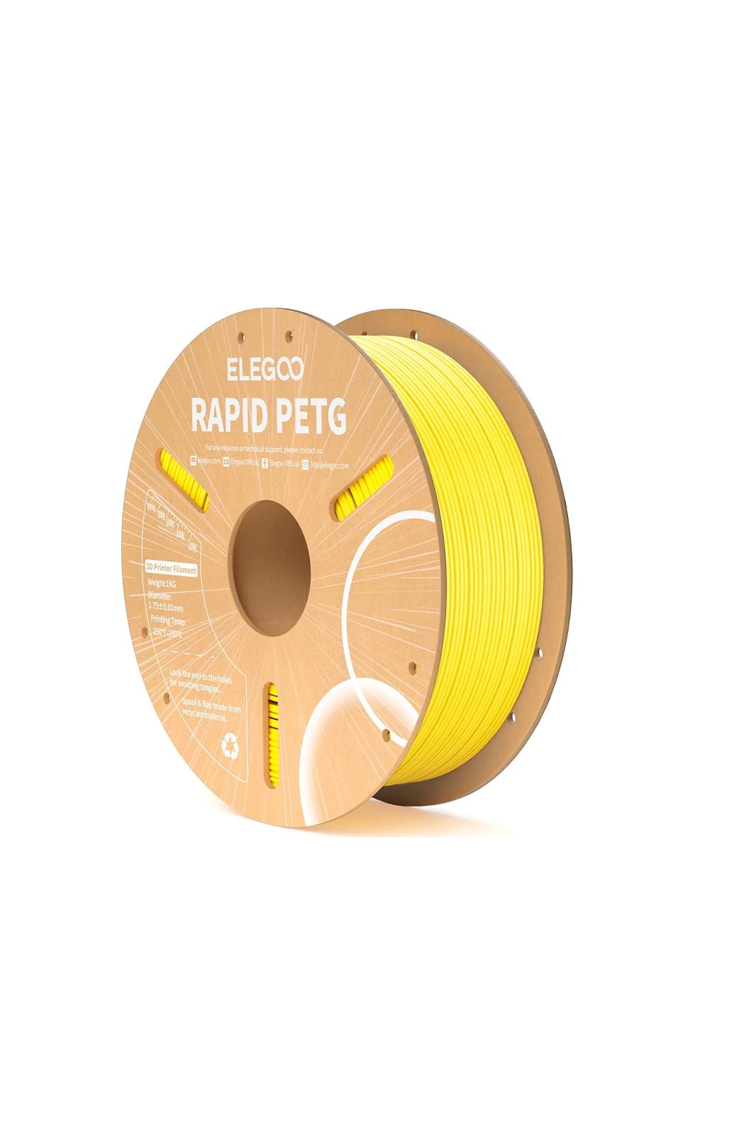 ELEGOO Rapid PETG Filament Yellow