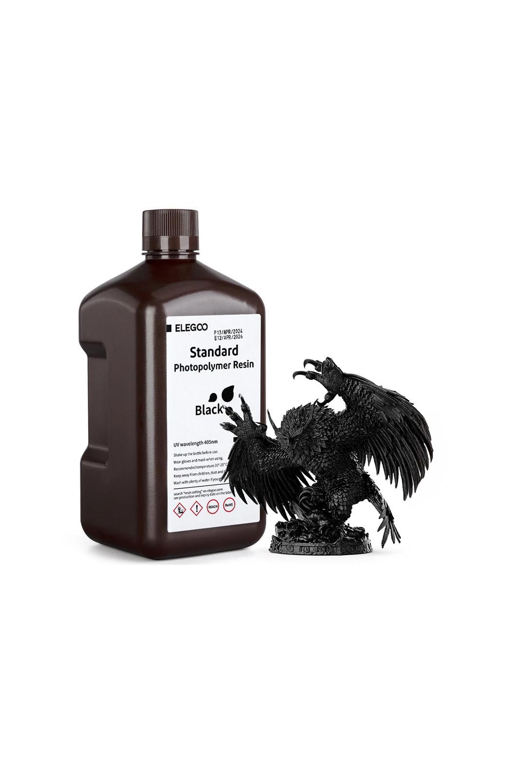 ELEGOO Standard Resin 2KG Black