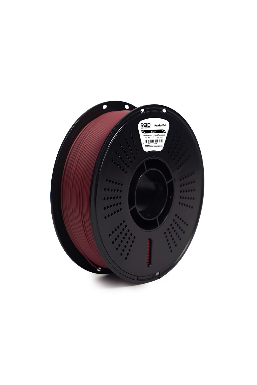R3D PLA+ Filament Purplish Red