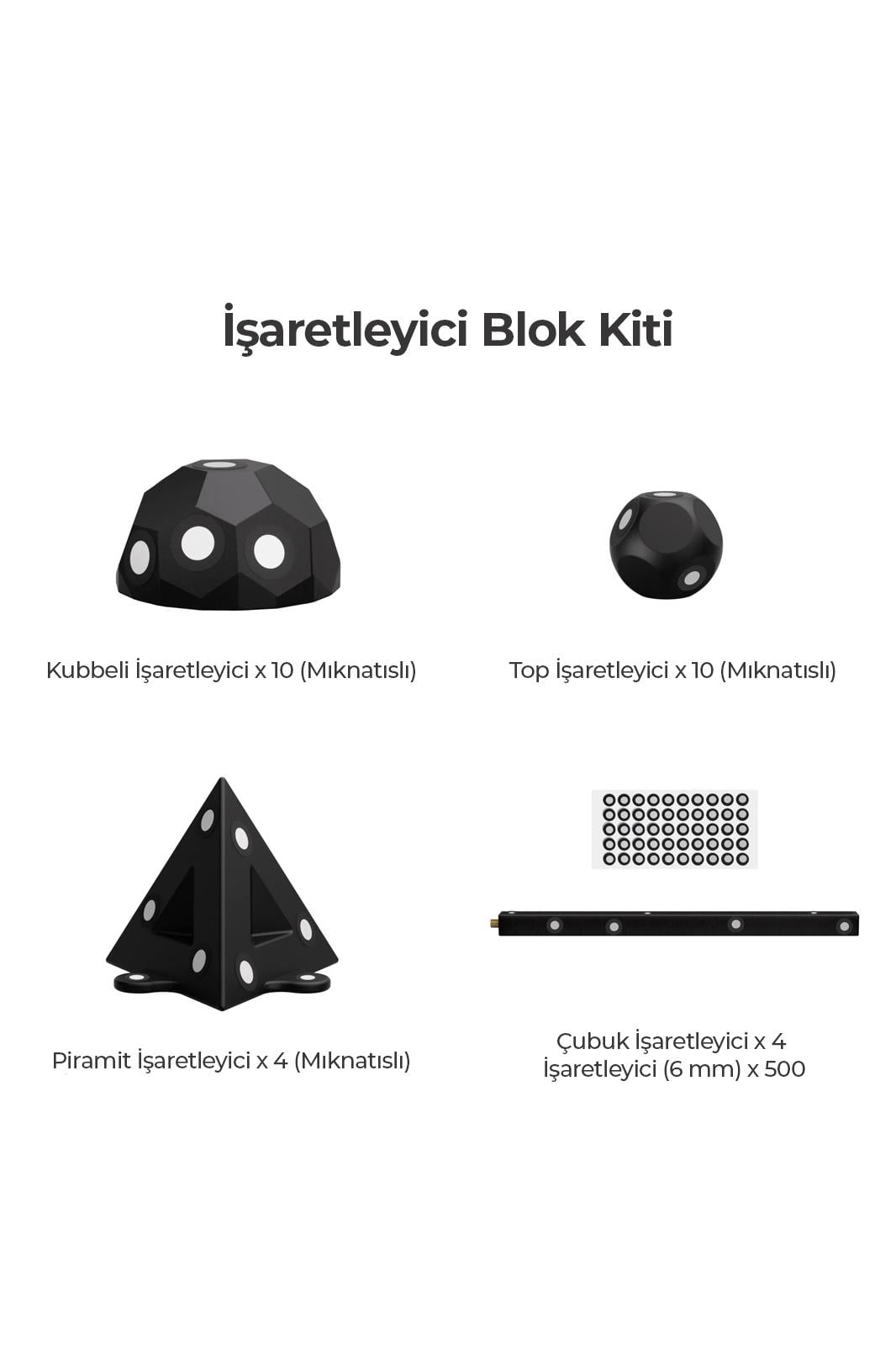 Revopoint Marker Blok Takımı (Manyetik)