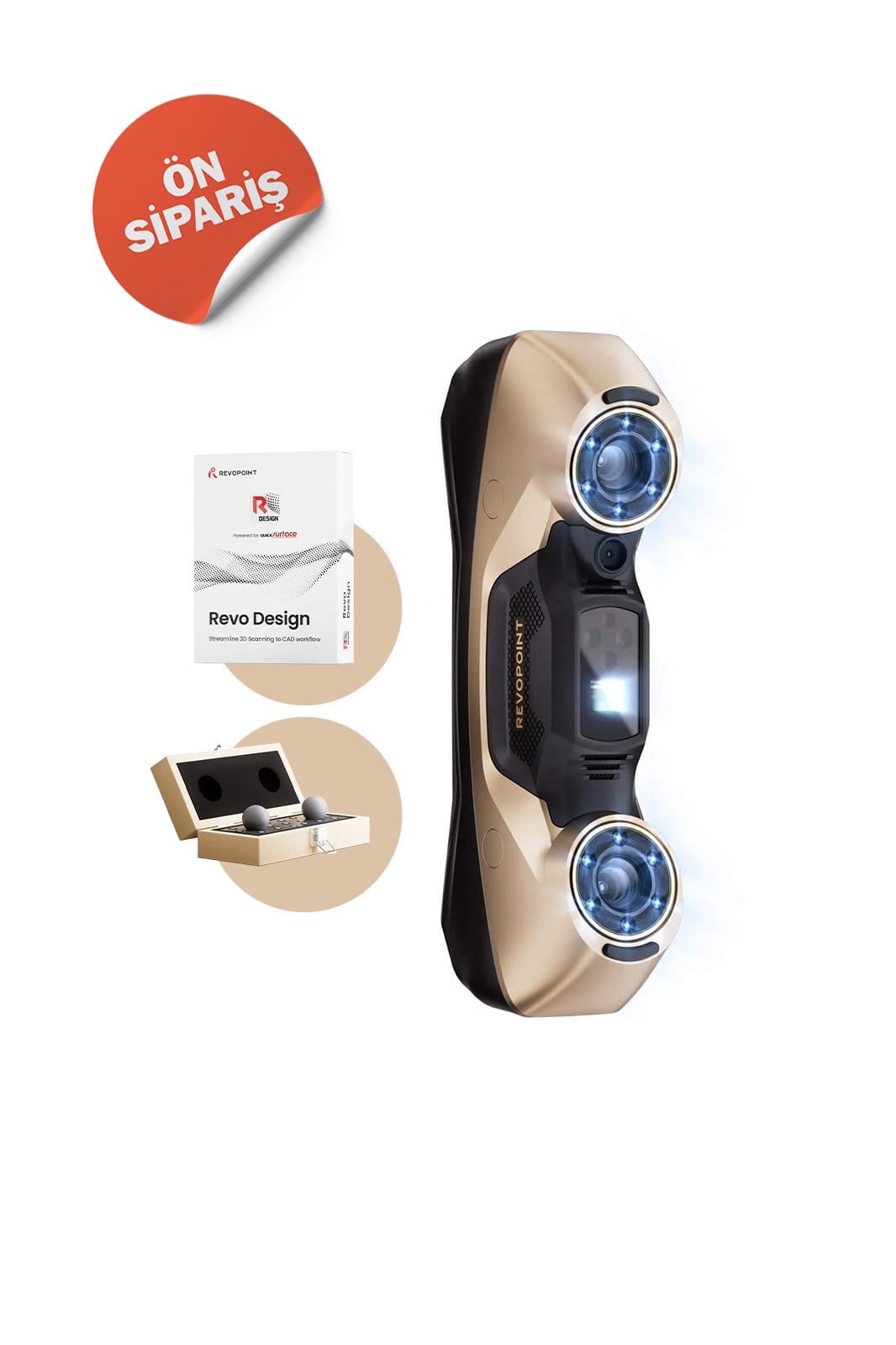 Revopoint MetroY Ultra CMM Edition 3D Tarayıcı